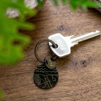 Custom Street Map Keyring, 4 of 12