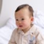 Personalised Bear Embroidered Birthday Pyjamas Choice Of Colours And Age One To Eight Available, thumbnail 11 of 12