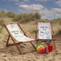 Mum And Dad's Matching Deckchairs For Couples, thumbnail 1 of 5