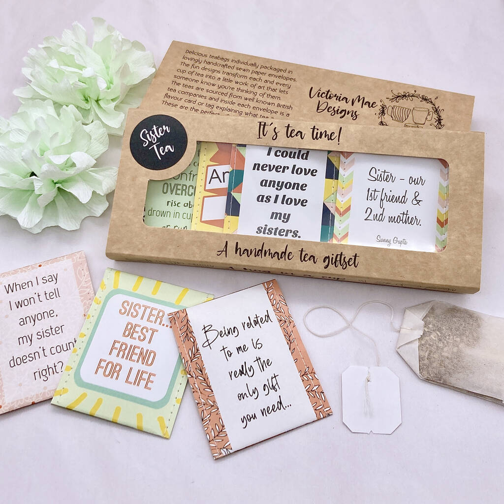 Sister Gift Tea By victoria mae designs | notonthehighstreet.com