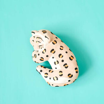 Leopard 'Shelf Animal' Beige And Gold, 2 of 7