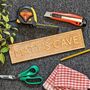 Personalised Wooden Name Sign Post, thumbnail 1 of 6