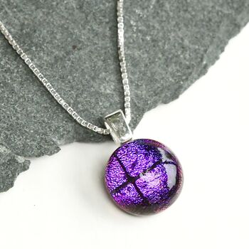 Purple Glass Necklace, 2 of 12