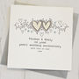 Special Anniversary Personalised Card, thumbnail 3 of 7