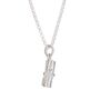 Graduation Scroll Charm Necklace, Sterling Silver, thumbnail 7 of 7