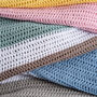 Pastel Rainbow Blanket Beginners Crochet Kit, thumbnail 4 of 7
