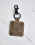 Qr Code Keychain | Faux Leather Business Tag | Keyrings, thumbnail 1 of 6