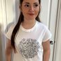 Colour In Adult Skull T Shirt, thumbnail 7 of 10