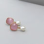 Rosa Pearl Drop Earrings, thumbnail 4 of 4