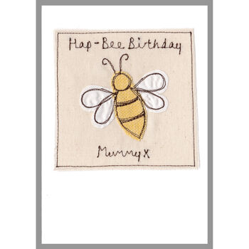 Personalised Bumble Bee 1st Birthday Card, 10 of 12