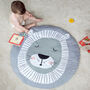 Personalised Lion Head Baby Play Mat, thumbnail 1 of 2