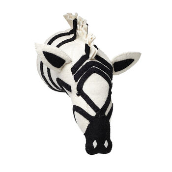 Felt Zebra Head, 2 of 2