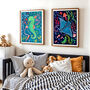 Sea Life Animal Nursery Prints, thumbnail 7 of 12