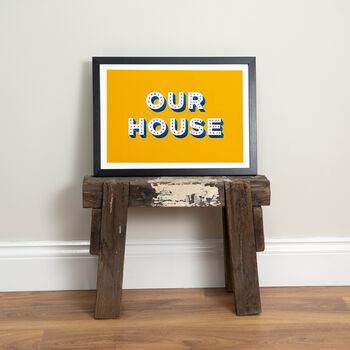 Our House Print, Housewarming Gift, 2 of 7