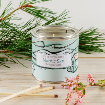 Nordic Sky Fresh Mint Candle Tin, 4 of 4