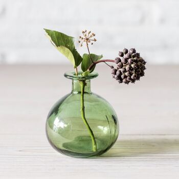 Recycled Glass Bud Vase, 3 of 4