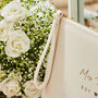 Personalised White Bridal Pouch, thumbnail 2 of 4