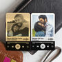 Personalised Song And Photo Metal Wallet Card, thumbnail 2 of 10