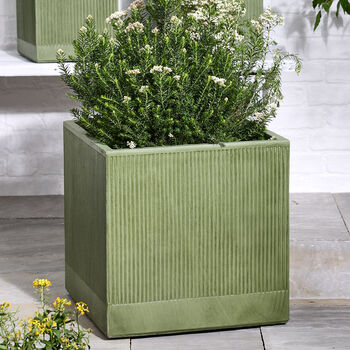 Agri Green Ribbed Planter, 4 of 10