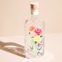 Personalised Floral Name 20cl London Dry Gin, thumbnail 2 of 4