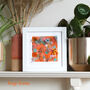 Orange Embroidered Coral Reef, thumbnail 8 of 12
