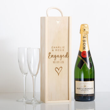 Personalised Engaged Bottle Box, 3 of 5