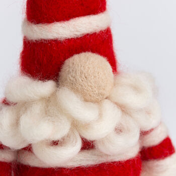 Elvis Christmas Gonk Intermediate Needle Felting Kit, 5 of 8