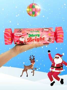 United Oddsocks Merry And Bright Cracker Gift Set, 4 of 4