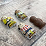 Chocolate Football Gift Tin, thumbnail 2 of 5