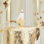 Gold Ombre Four Number Birthday Candle, thumbnail 1 of 2