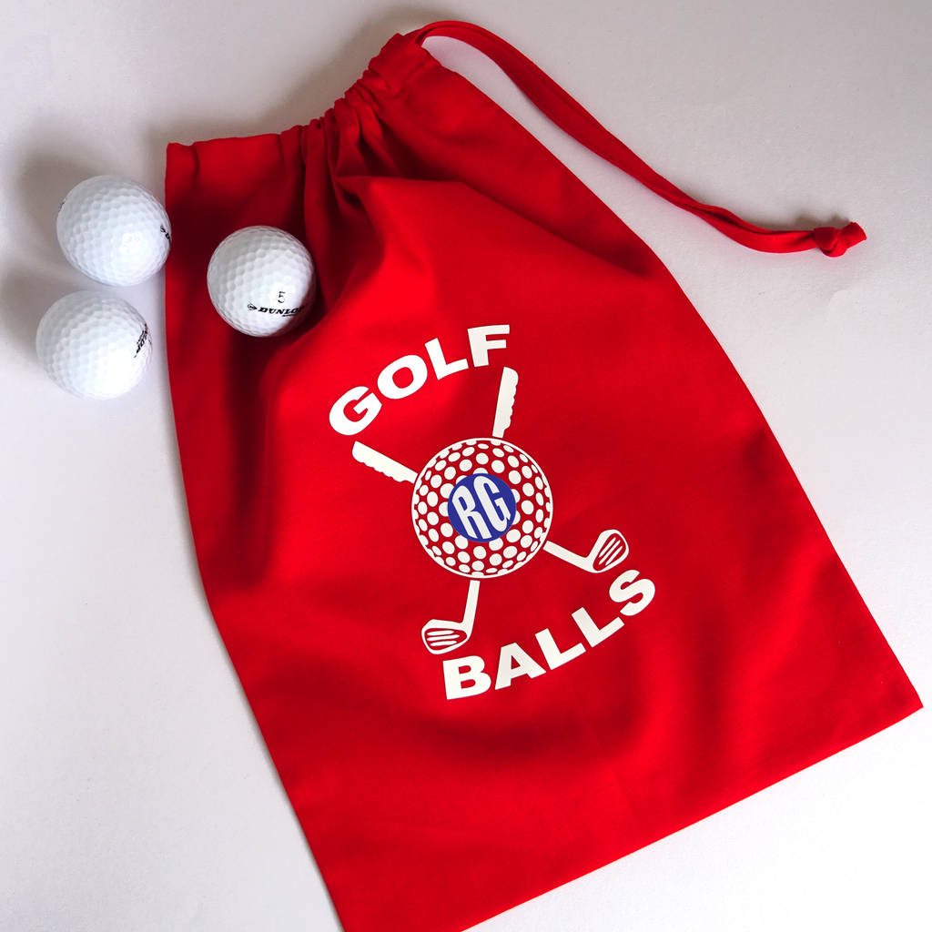 Personalized Golf Ball Bag By FROZEN FIRE