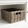Rattan Shelf Storage Basket, thumbnail 2 of 2
