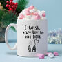 'I Wish You Lived Next Door' Friendship Mug, thumbnail 1 of 11