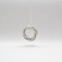 Mini 60th Birthday Necklace, thumbnail 2 of 12
