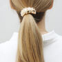 Gold Or Silver Crystal Studded Ponytail Cuff, thumbnail 5 of 6