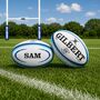 Personalised Gilbert Atom Match Quality Rugby Ball, thumbnail 1 of 2