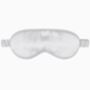 Silver Colour Mulberry Silk Eye Mask, thumbnail 1 of 3