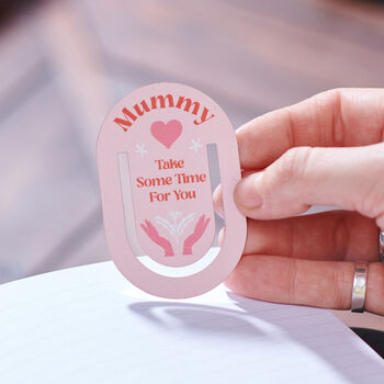 Personalised 'Take Some Time' Mini Bookmark, 4 of 9