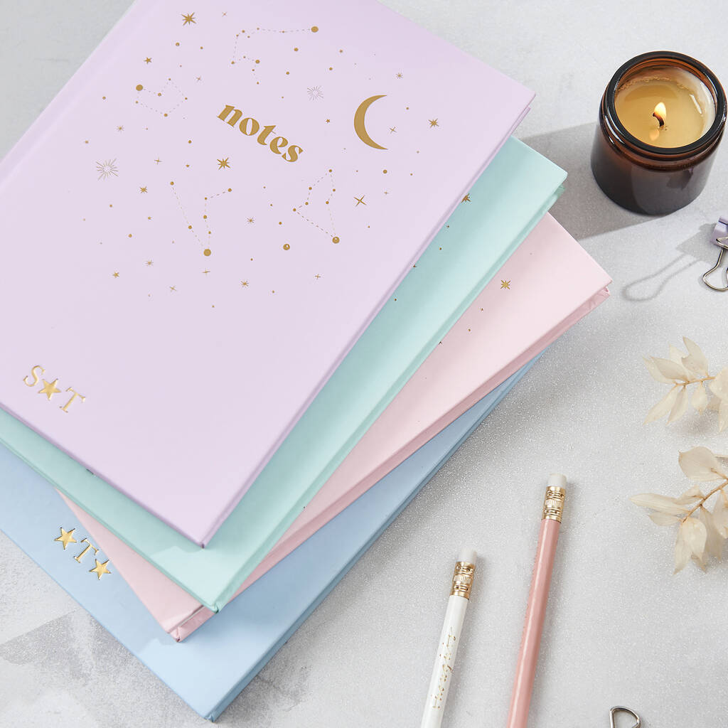 Personalised Constellation Lined Notebook, 1 of 7