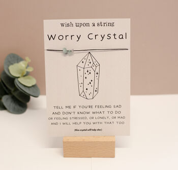 Worry Crystal Wish String Bracelet, 2 of 12