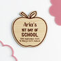First Day Of School Or Nursery Wooden Keepsake Plaque, thumbnail 3 of 3
