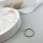 The Halo Helm Necklace Silver Or 12ct Gold Filled Hoop, thumbnail 3 of 4