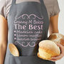Personalised You're The Best Apron, thumbnail 3 of 11