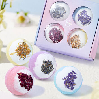 Aromatherapy Bath Bomb Gift Set For Her, 4 of 10