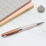 Personalised Engraved Crystal Sparkle Pen, thumbnail 3 of 6