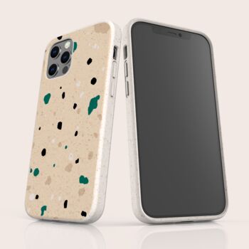 Green Terrazzo Eco Phone Case, 4 of 7