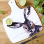 Inky Hare Chopping Board, thumbnail 3 of 3