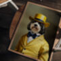 Vintage Pet Portrait From Your Photo, thumbnail 2 of 6