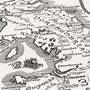 Anglo Saxon Britain Map Hand Drawn Fine Art Print, thumbnail 5 of 12