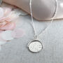 Sterling Silver 925 I Love You Spinning Hidden Message Necklace, thumbnail 1 of 9